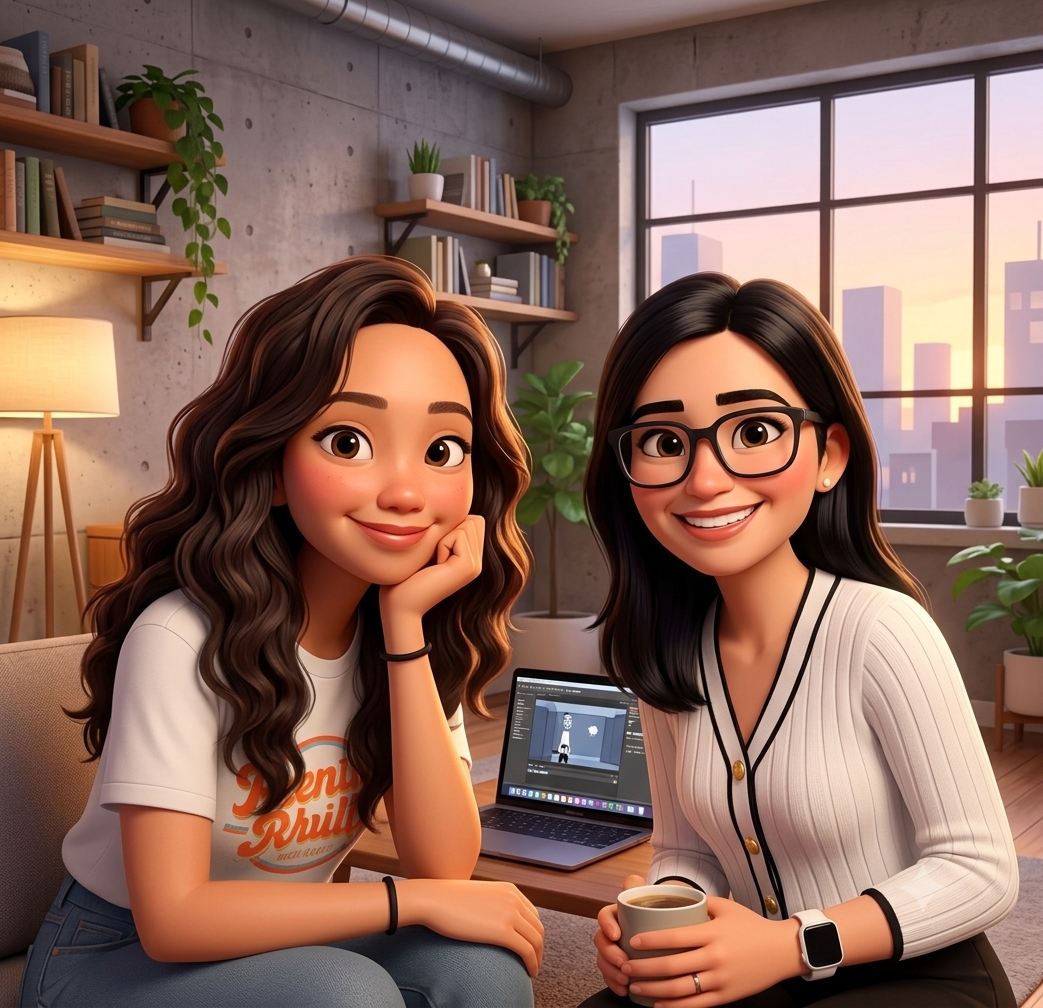 Portrait of Chi and Jes